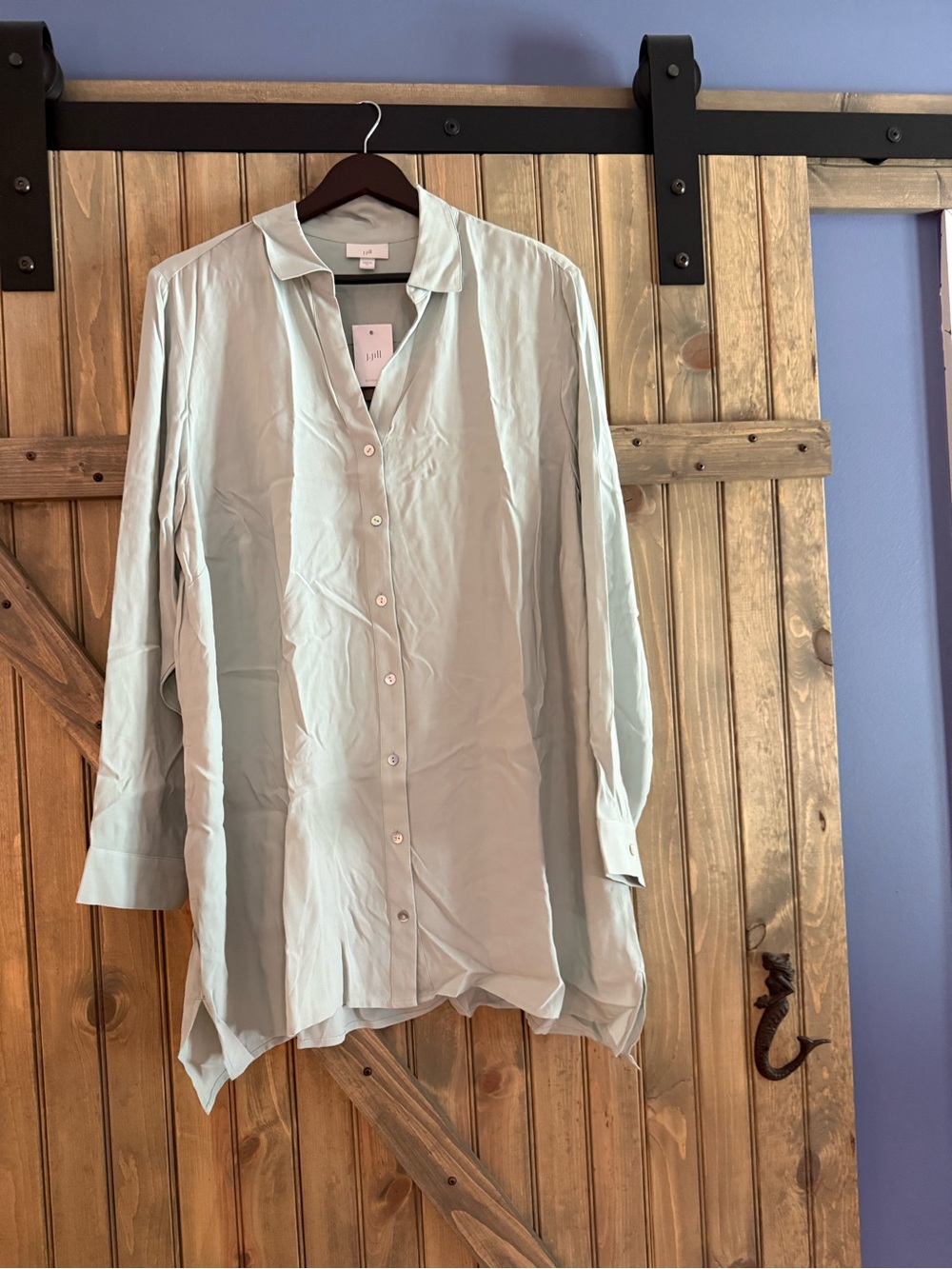 Women’s relaxed j jill silk like NWT XL
